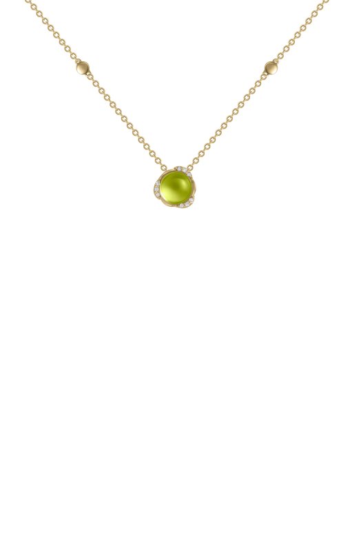 Колье Lucky Znaky MERLYZ-CH02-BTPER-Y-8 MM Бесцветный  MERLYZ-CH02-BTPER-Y-8 MM Фото 2