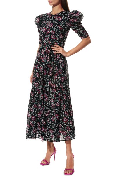 Хлопковое платье ISABEL MARANT ETOILE, арт. R02101-22P032E/SICHELLE, фото 3