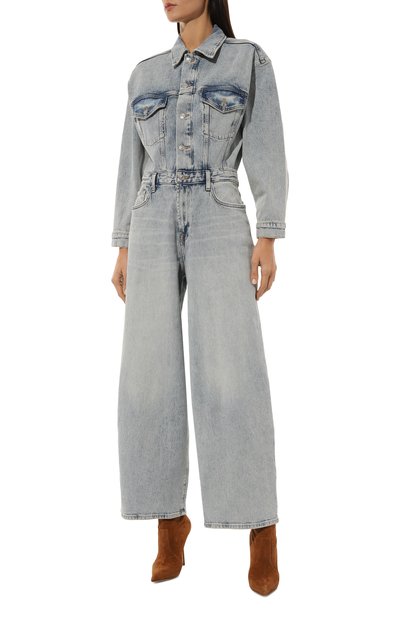 Джинсовый комбинезон 7 FOR ALL MANKIND, арт. JSRUC650SH, фото 3
