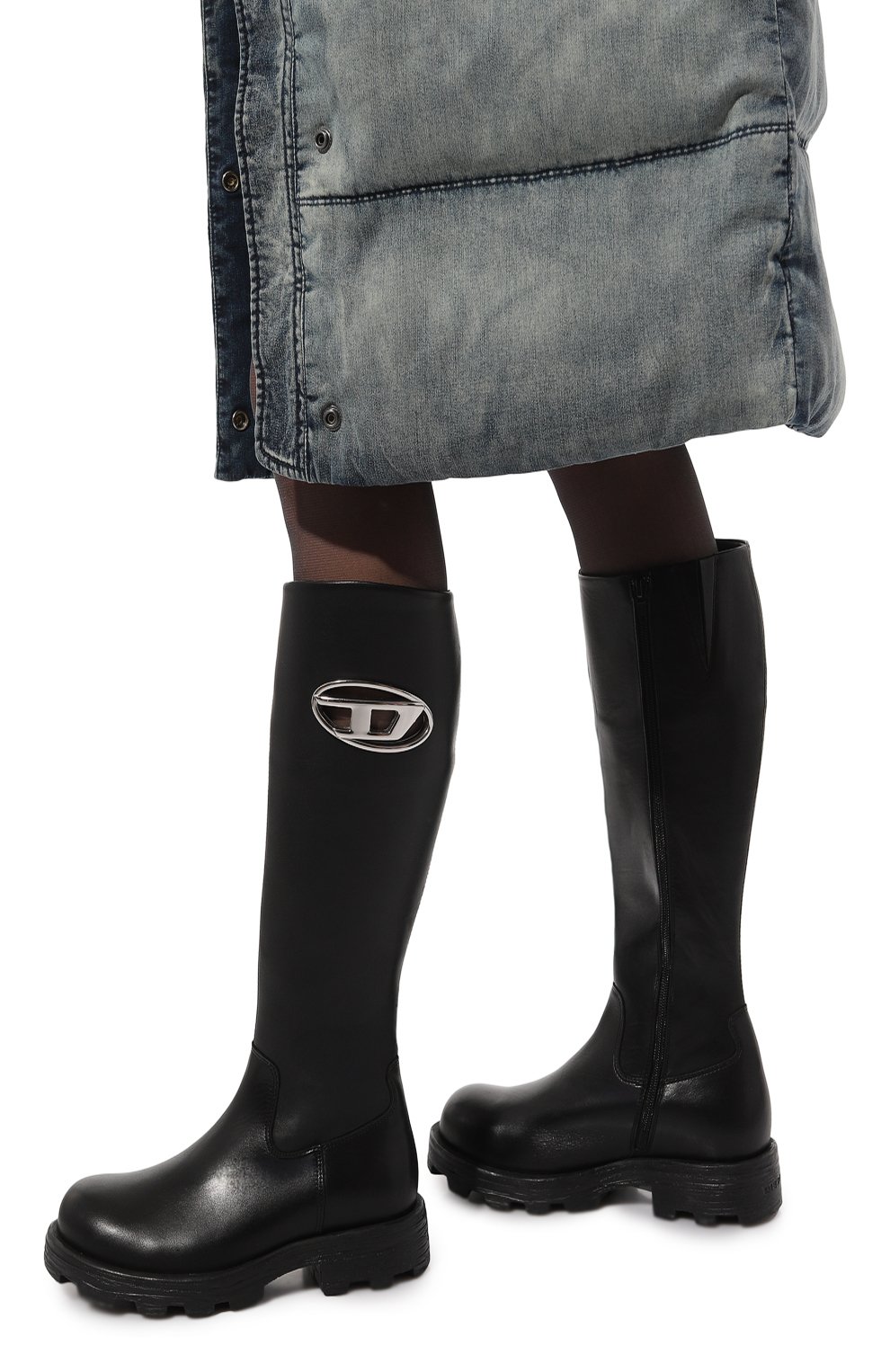 Кожаные сапоги d-hammer DIESEL, арт. Y03417/P4471, фото 3