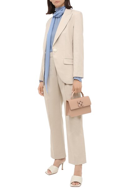 Шелковая блузка SAINT LAURENT, арт. 641200/Y065W, фото 2