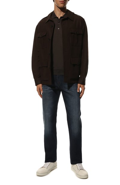 Джинсы KITON темно-синего цвета по цене 98200 руб., арт. UPNJS1/J07S10, фото 2 Джинсы KITON, арт. UPNJS1/J07S10, фото 2