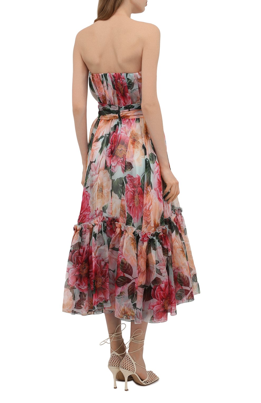 Шелковое платье DOLCE & GABBANA, арт. F6I6BT/IS1E1, фото 4
