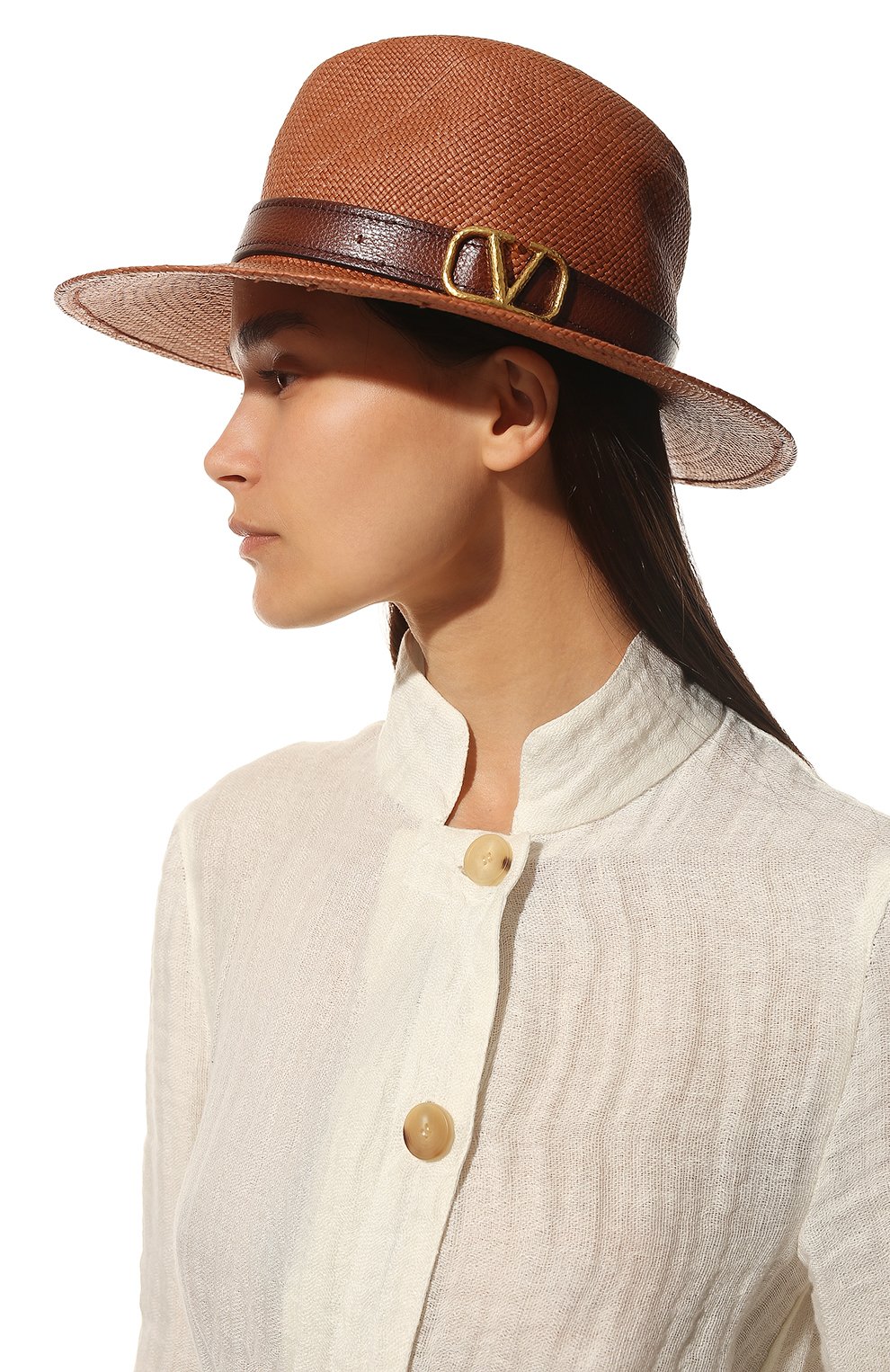 Соломенная шляпа  VALENTINO, арт. VW0HAA31/EXY, фото 2