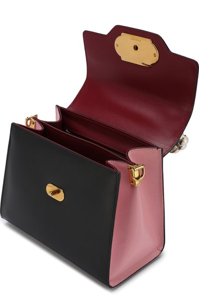 Сумка welcome с отделкой из кожи змеи и меха кролика DOLCE & GABBANA, арт. BB6374/AH660, фото 4