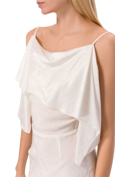 Атласное платье MM6, арт. S52DD0082/M35737, фото 5