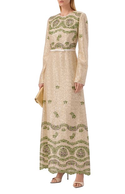 Женское платье с отделкой пайетками GIAMBATTISTA VALLI, арт. 25FWPVCA5182/35PAI