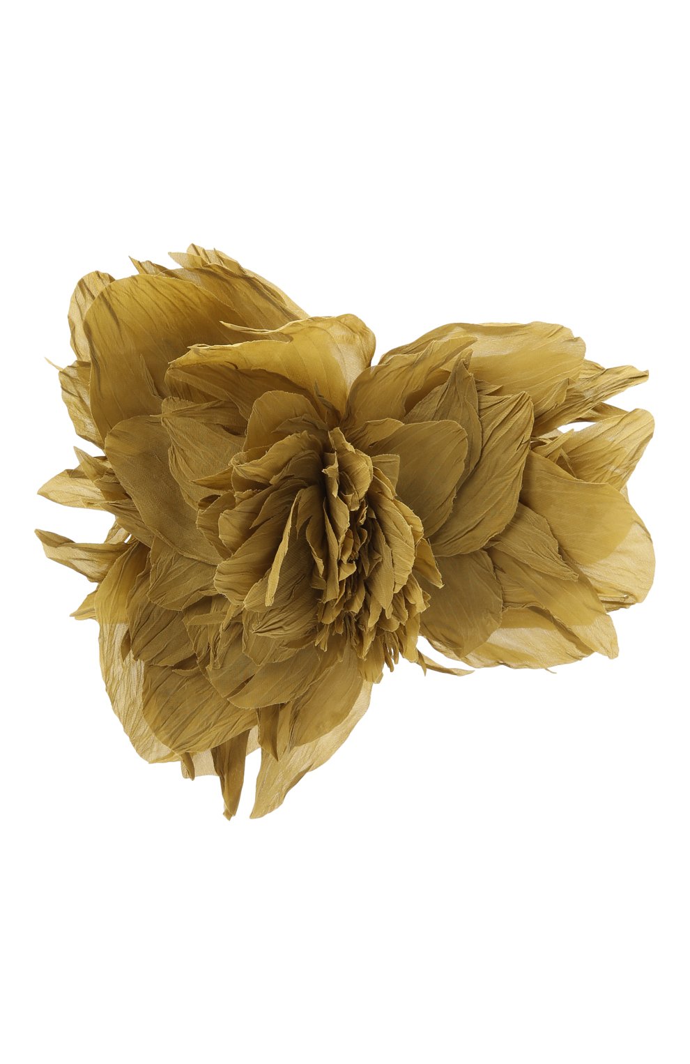 Брошь FLOWER ME горчичного цвета по цене 17600 руб., арт. PION-NS008010L, фото 1 Брошь FLOWER ME, арт. PION-NS008010L, фото 1