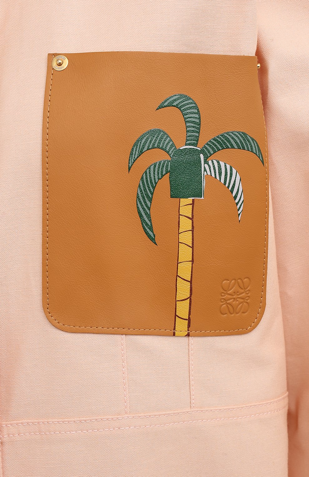 Хлопковая рубашка LOEWE, арт. S897Y02X01, фото 5