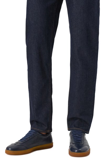 Кожаные кеды CORNELIANI, арт. 25TM60-2520910, фото 3