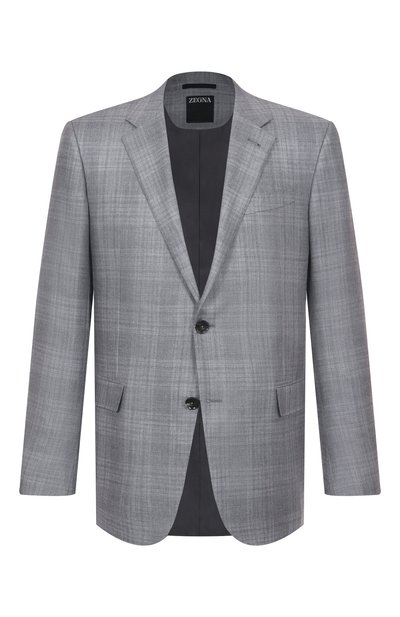 Мужской пиджак из кашемира и шелка ZEGNA, арт. 121220/R859514A8