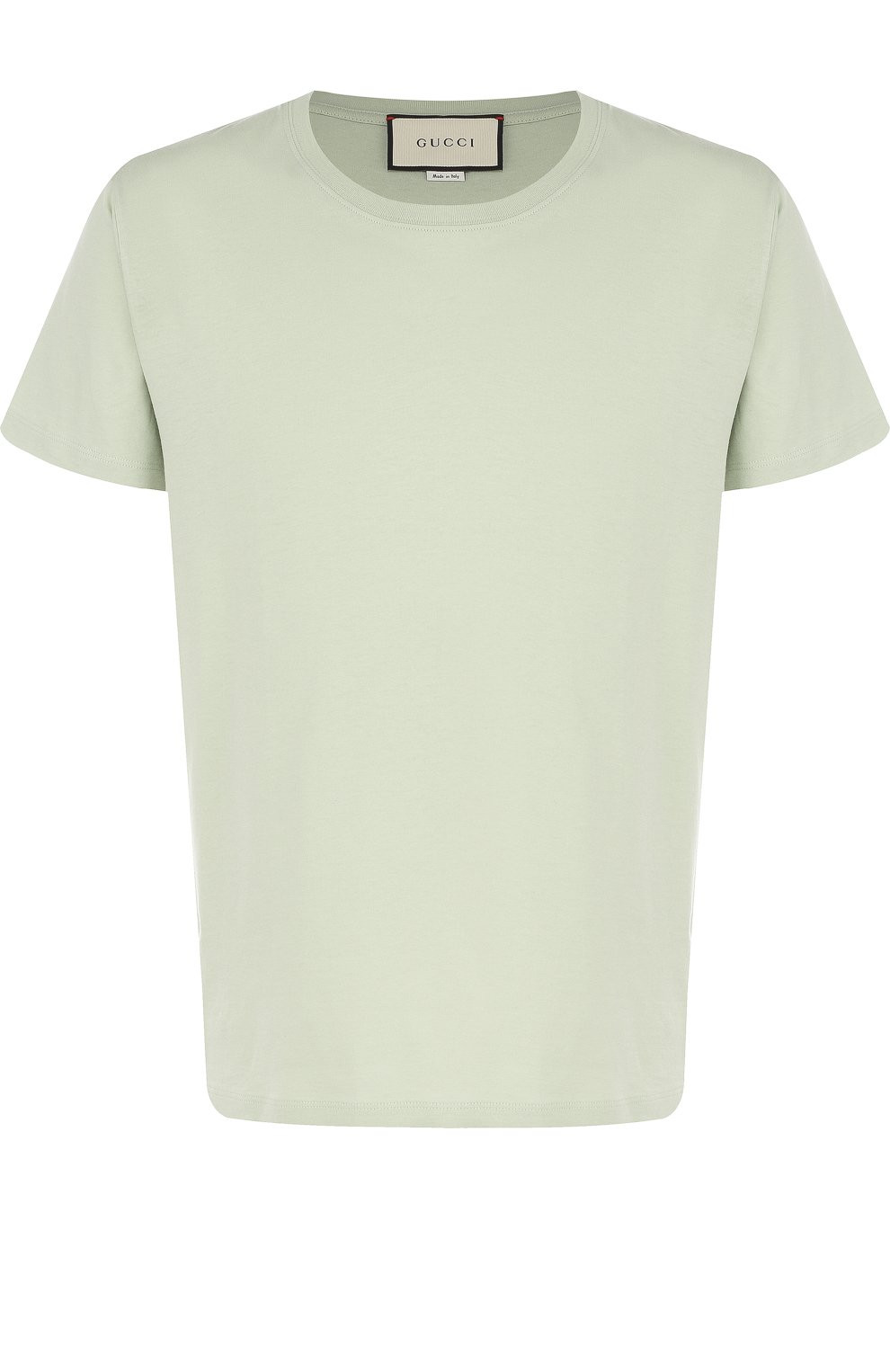 Хлопковая футболка с логотипом бренда GUCCI, арт. 493117/X3I85, фото 1