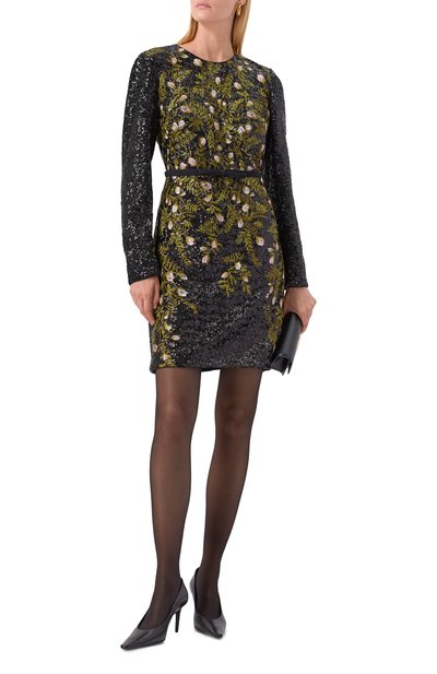 Платье с отделкой пайетками GIAMBATTISTA VALLI, арт. 25FWPVCA5162/39RIC, фото 2