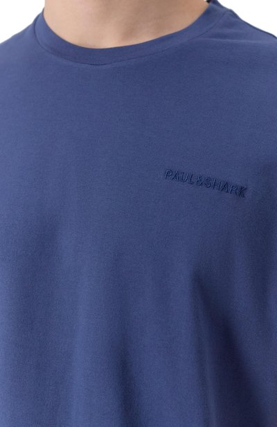 Хлопковая футболка PAUL&SHARK, арт. 15311607/3XL, фото 5