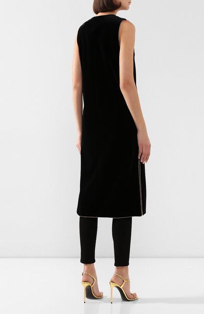 Хлопковый жилет SAINT LAURENT, арт. 600747/Y615W, фото 4