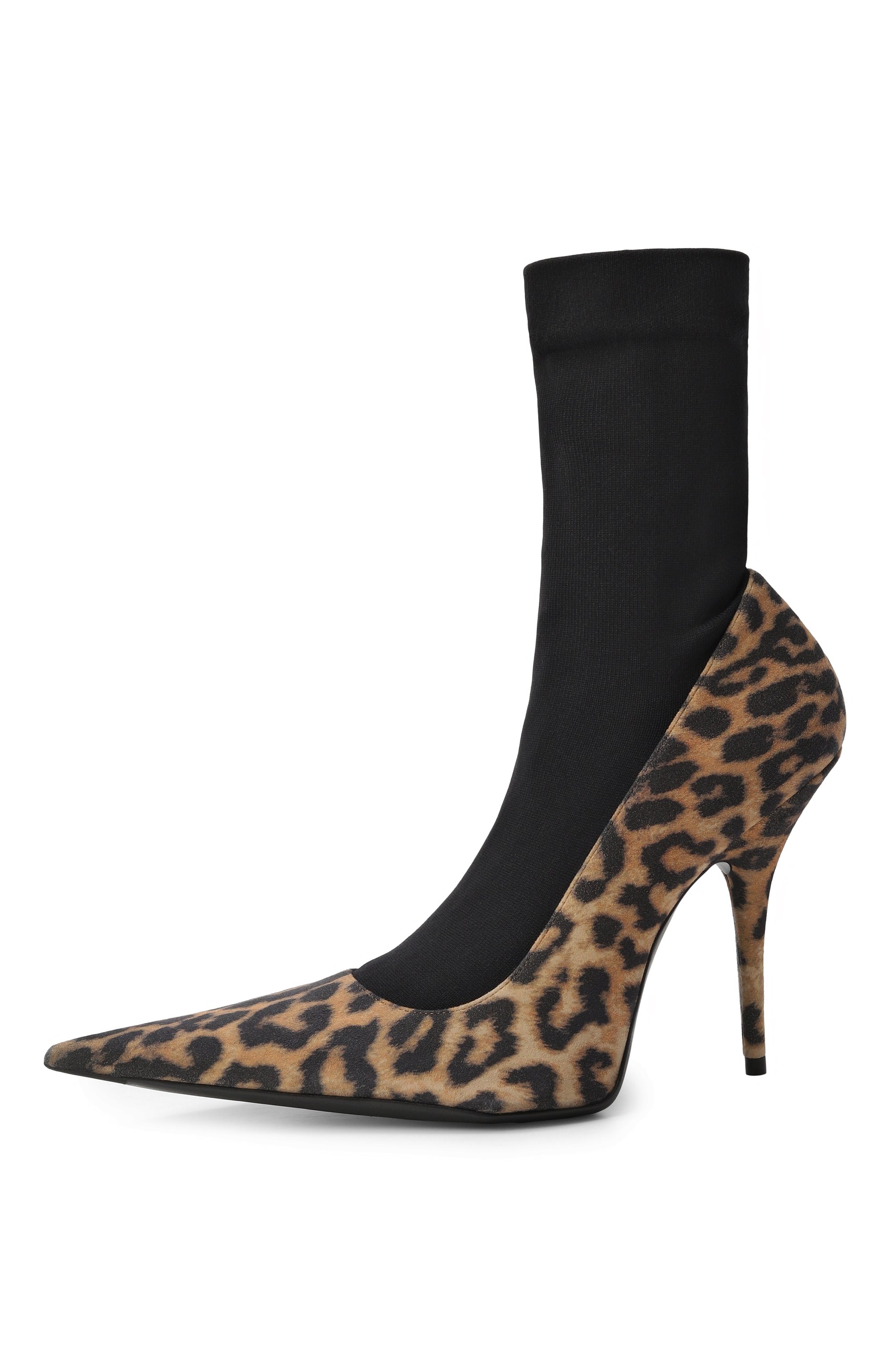 Комбинированные ботильоны avenue sock 110 BALENCIAGA, арт. 810452/WB2P1, фото 4