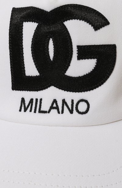 Хлопковая бейсболка DOLCE & GABBANA, арт. LB4H80/G7KN0, фото 3