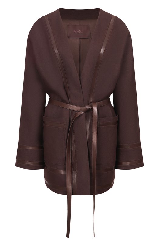 Льняной жакет MVST M26.2PW.J900/T30 Коричневый M26.2PW.J900/T30