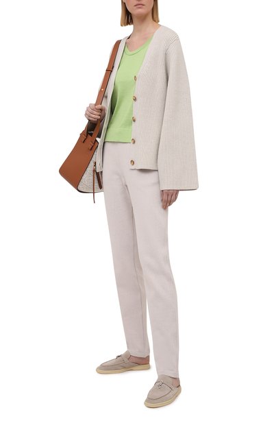 Топ из смеси шелка и хлопка LORO PIANA, арт. FAI5014, фото 2