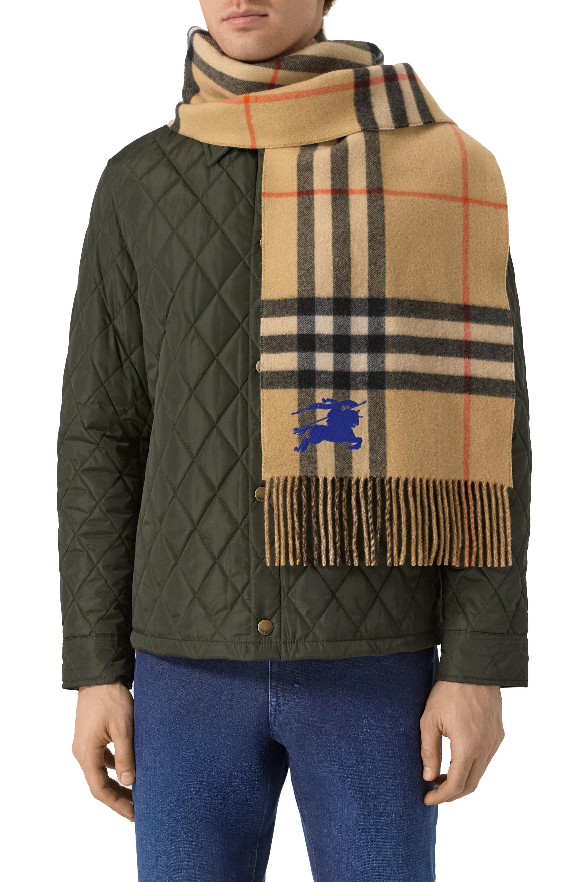 Кашемировый шарф BURBERRY, арт. 8094710, фото 2