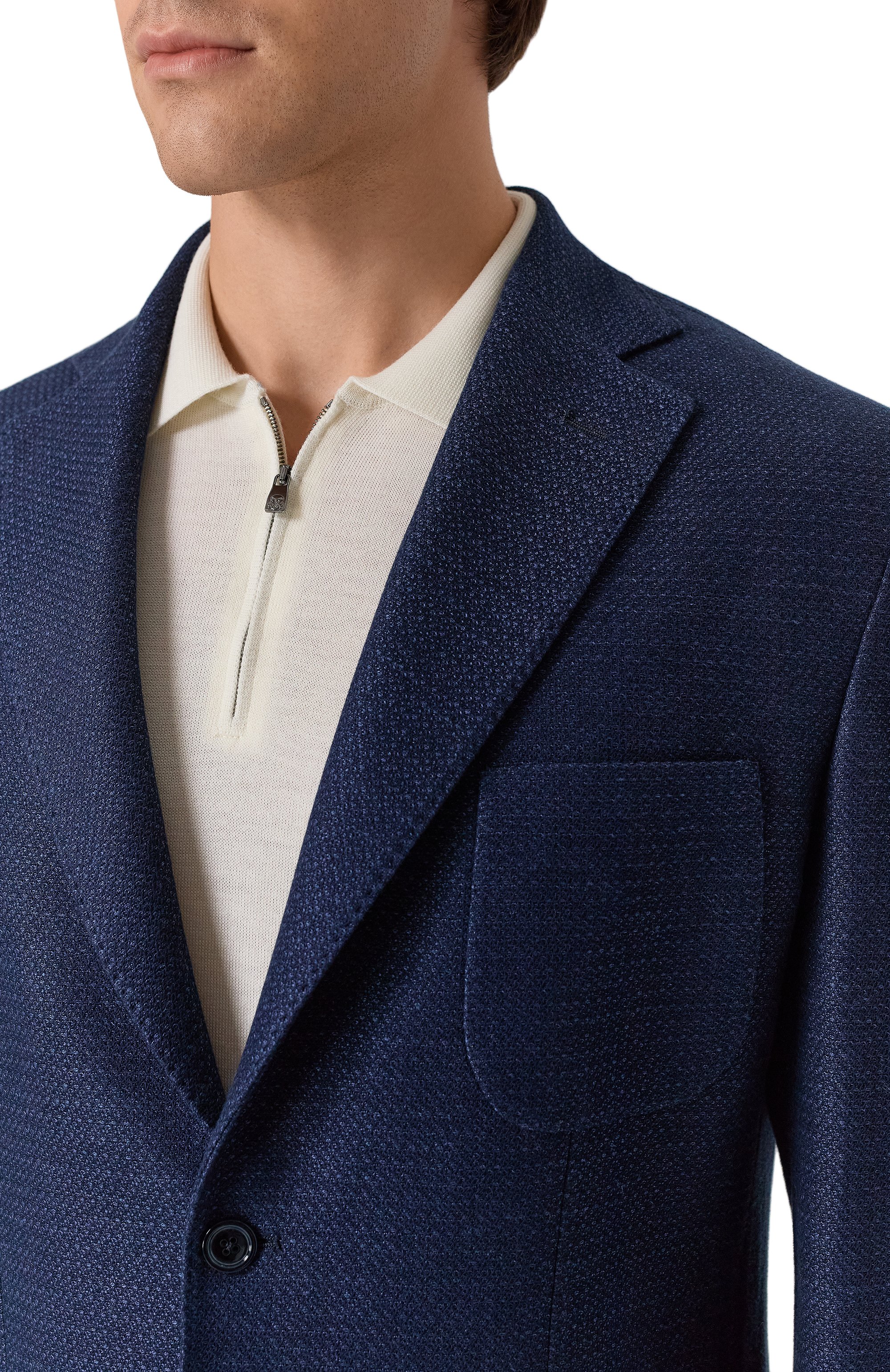 Пиджак из хлопка и льна MVST, арт. MULTILIN0 46265, фото 7