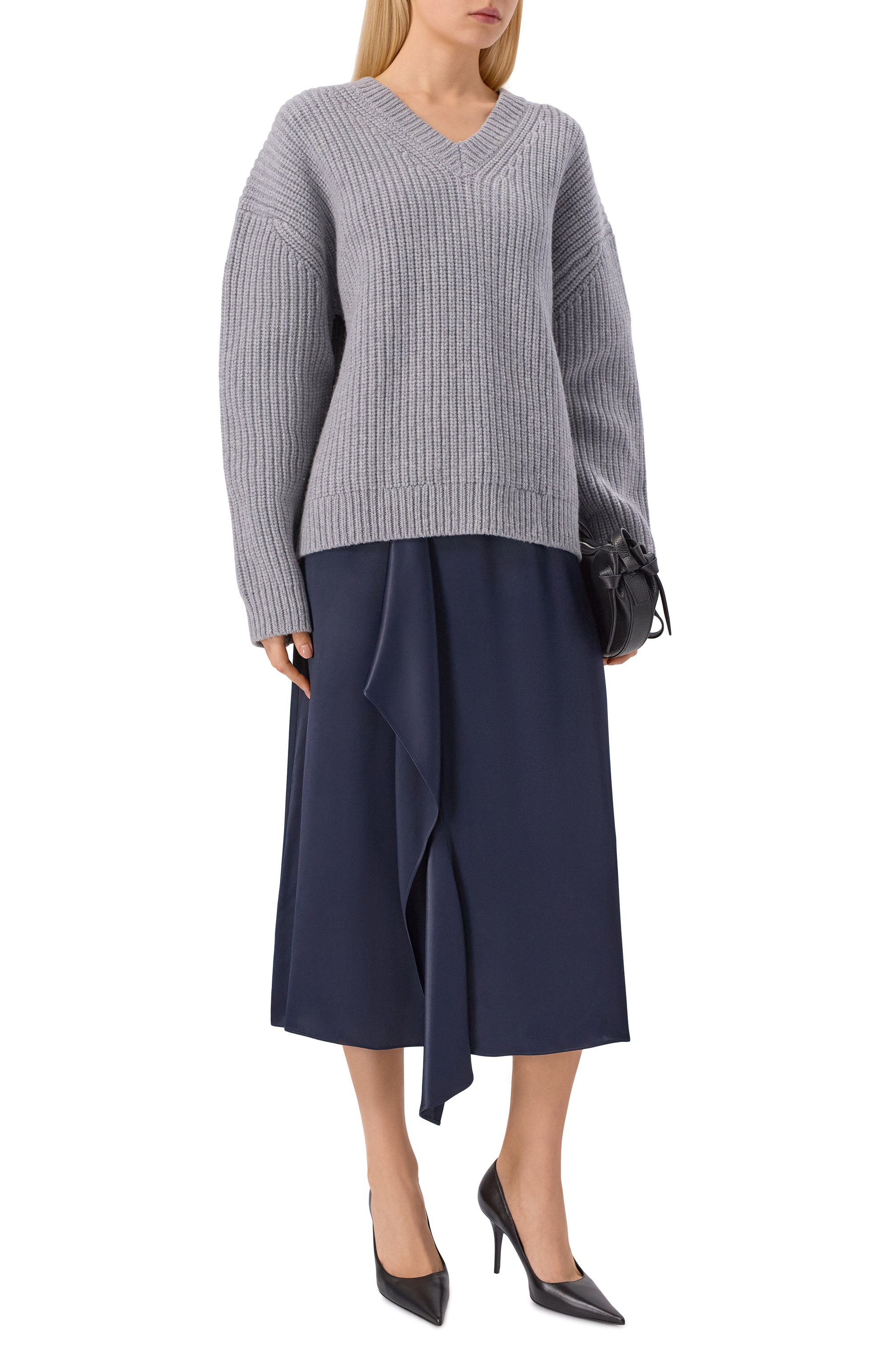 Атласная юбка BOSS, арт. 50552076, фото 2