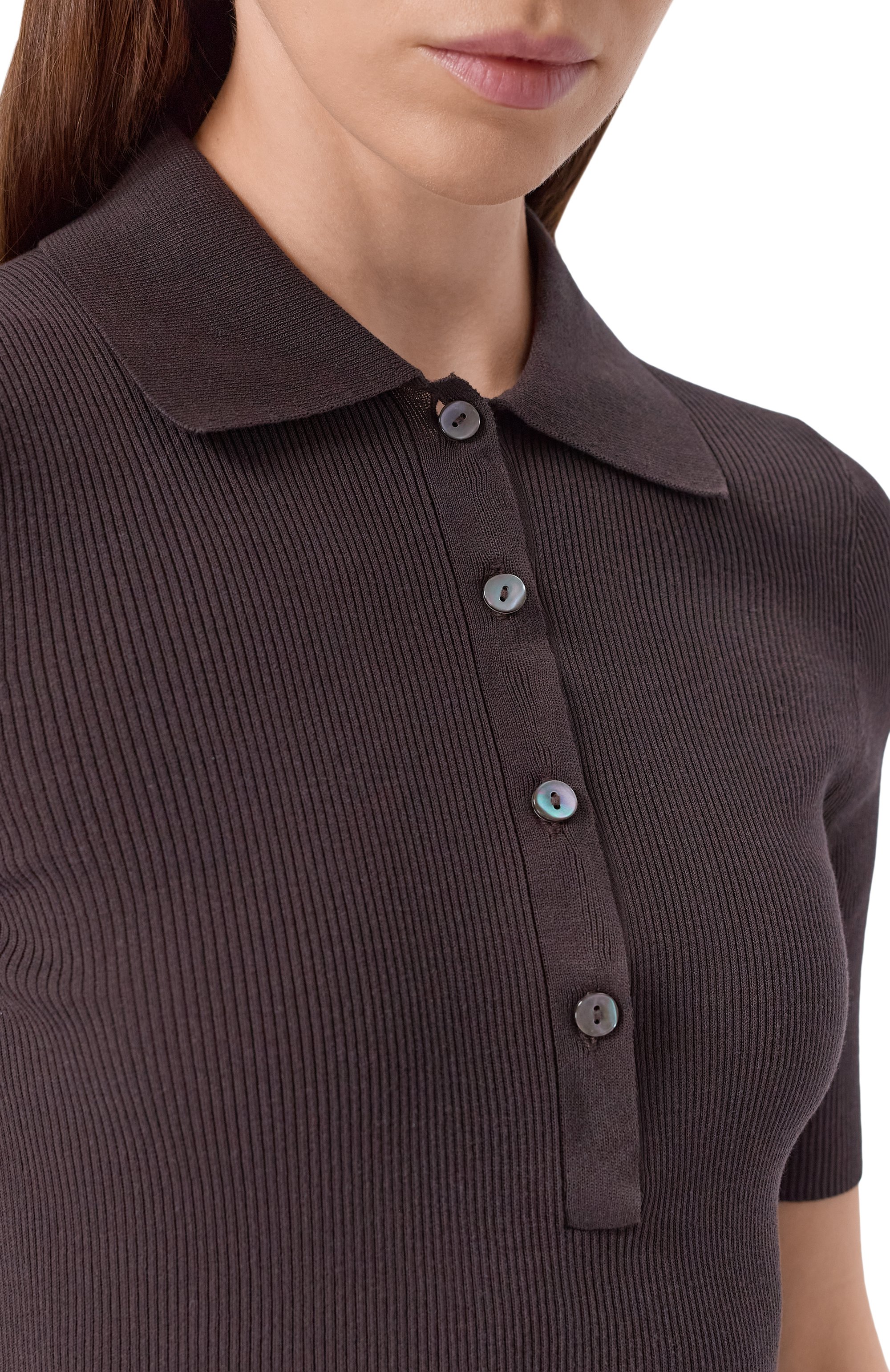 Хлопковое поло P.A.R.O.S.H., арт. D540962/CIPRIA26, фото 5