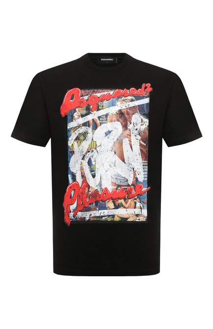 Мужская хлопковая футболка DSQUARED2, арт. S71GD1407
