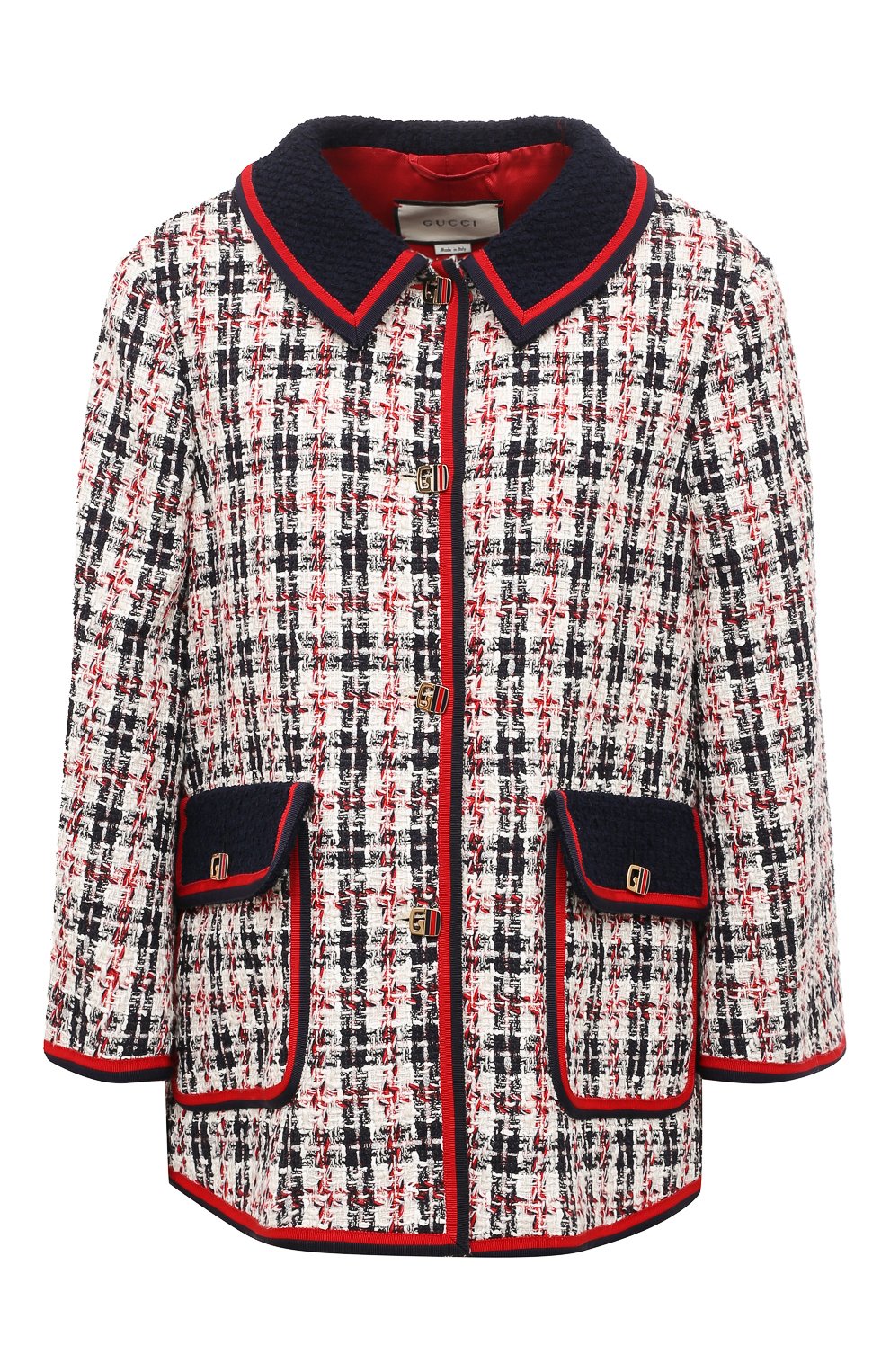 Жакет из хлопка и вискозы GUCCI, арт. 523689 ZKM84, фото 1