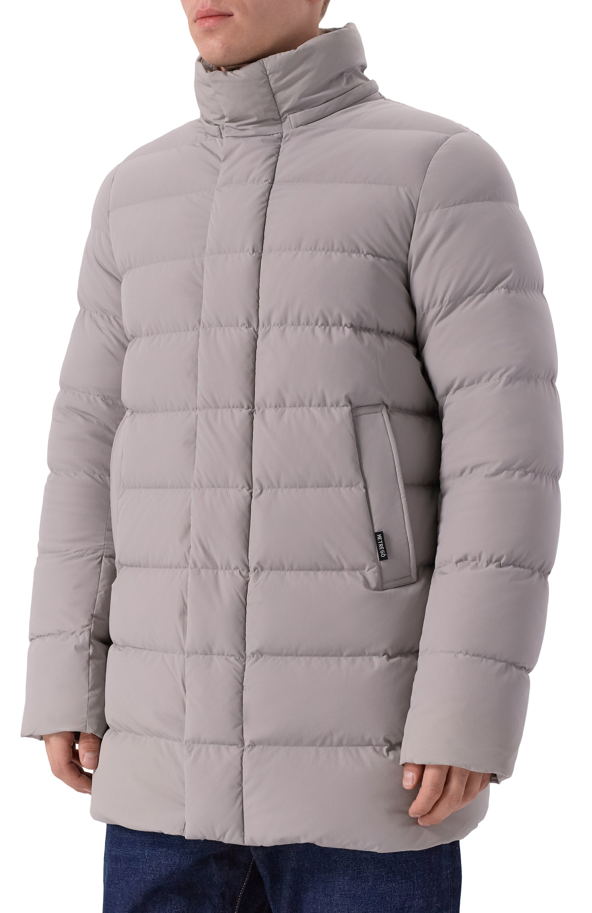 Пуховик с воротником из кролика HETREGO, арт. 8P435R/WILLIAM, фото 6