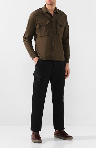 Хлопковая рубашка STONE ISLAND, арт. 7215123F2, фото 2