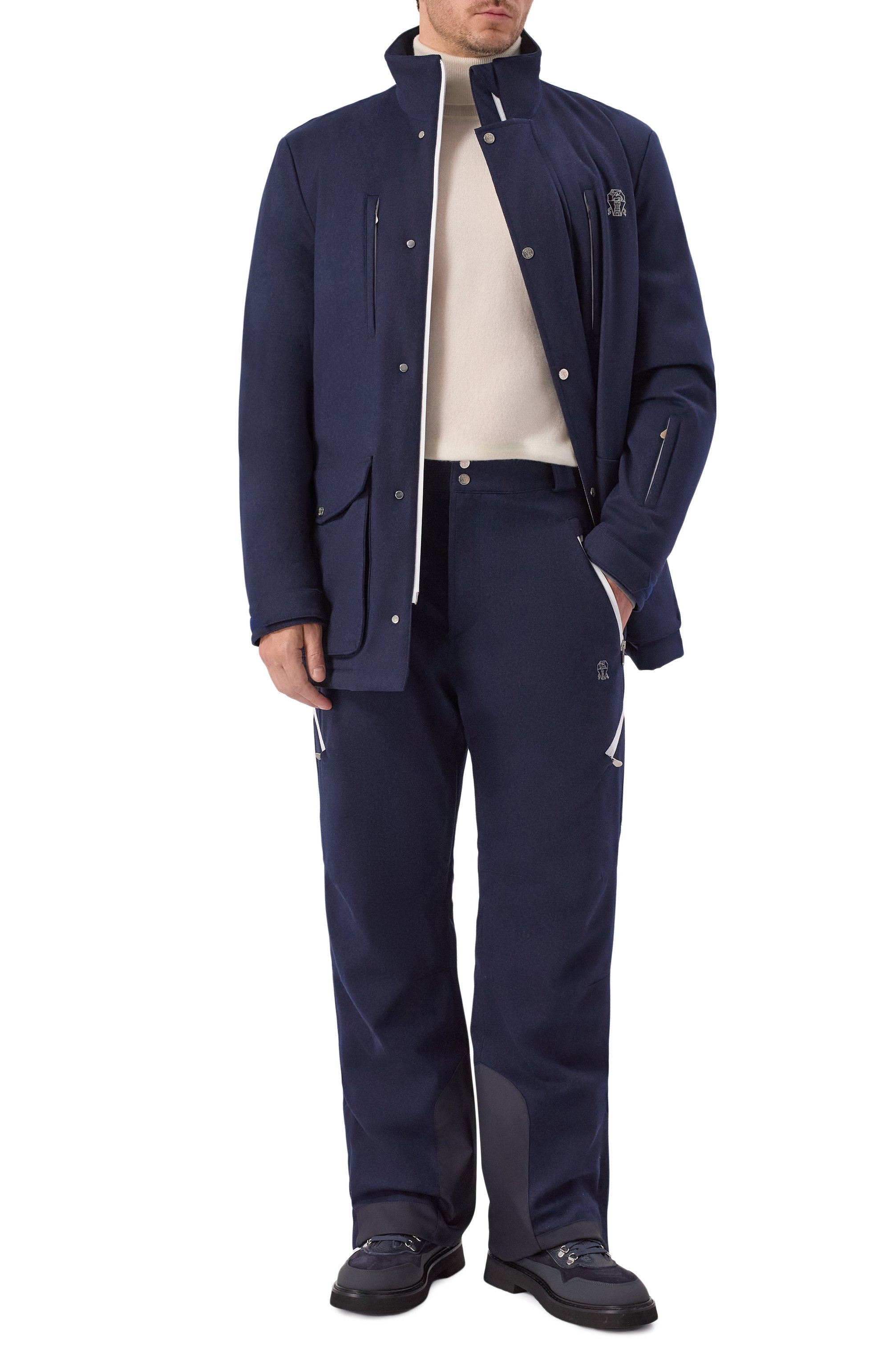 Шерстяные брюки BRUNELLO CUCINELLI, арт. MM470KP06, фото 2