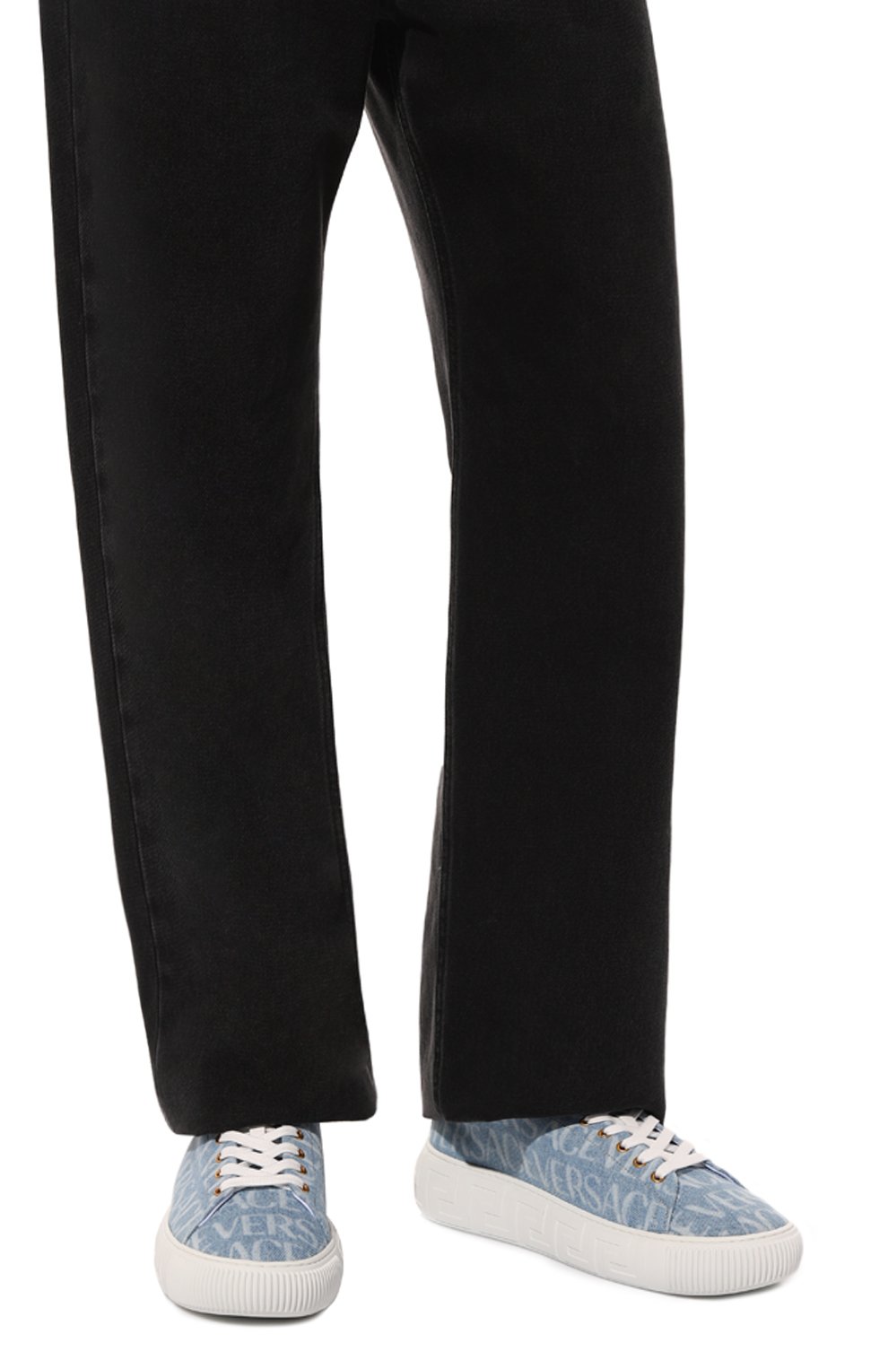 Текстильные кеды medusa VERSACE, арт. DSU8404/1A08271, фото 3