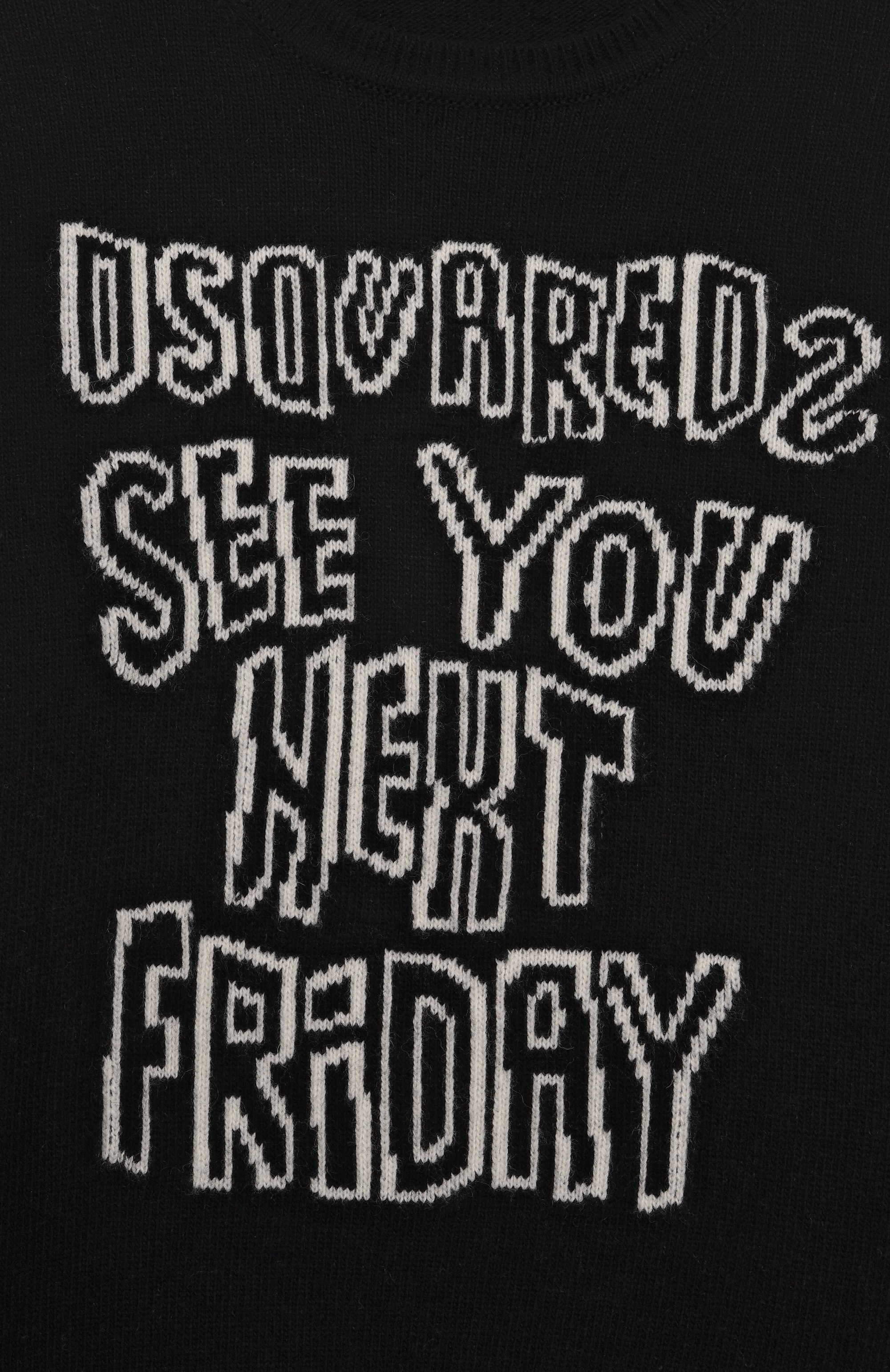 Пуловер из хлопка и шерсти DSQUARED2, арт. DQ3067/D0AFE, фото 3