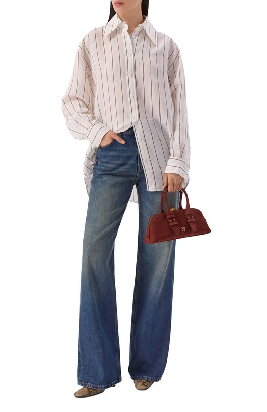 Сумка Escape small Pinko 105334/A2JH Бордовый  105334/A2JH Фото 3