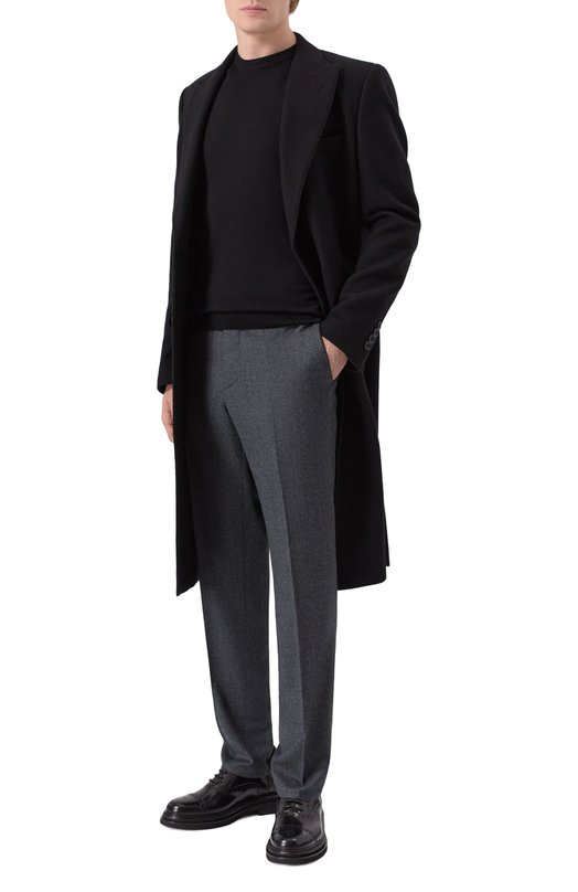 Шерстяные брюки Berwich SPIAGGIA 20ALC/RD5470 Серый  SPIAGGIA 20ALC/RD5470 Фото 2