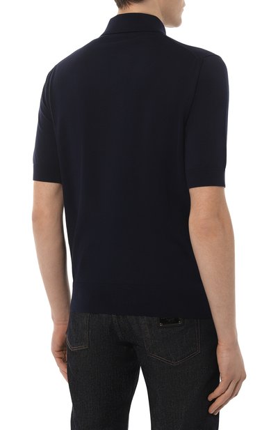 Хлопковое поло DOLCE & GABBANA, арт. GXM46T/JACU7, фото 4