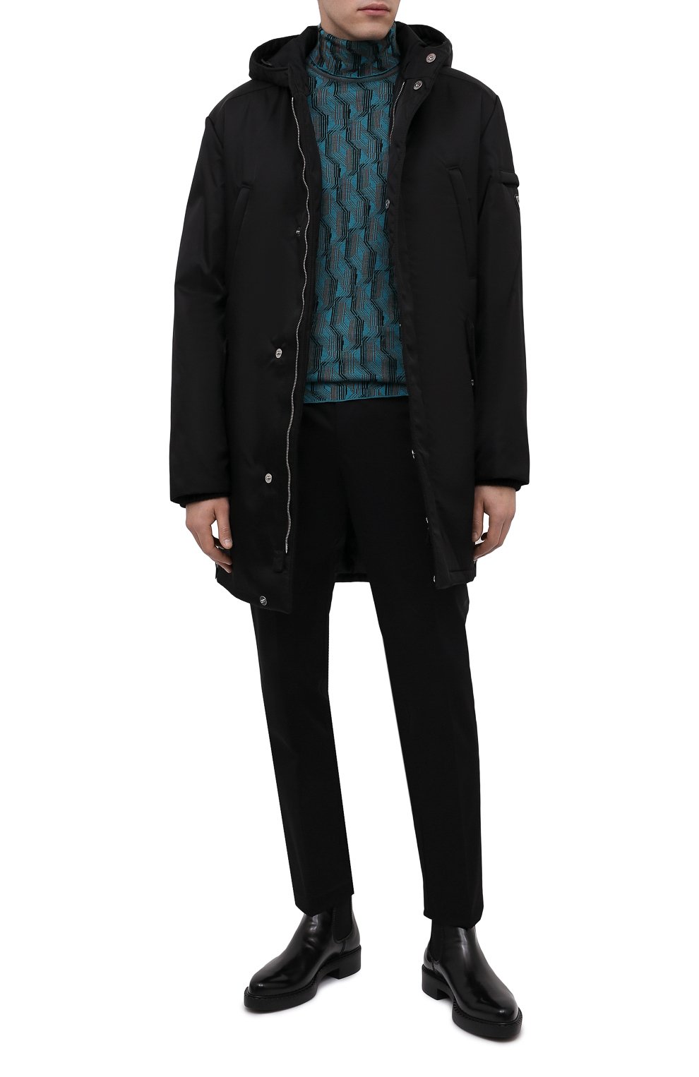 Шерстяная водолазка PRADA, арт. UMR500-1ZEH-F0136-212, фото 2