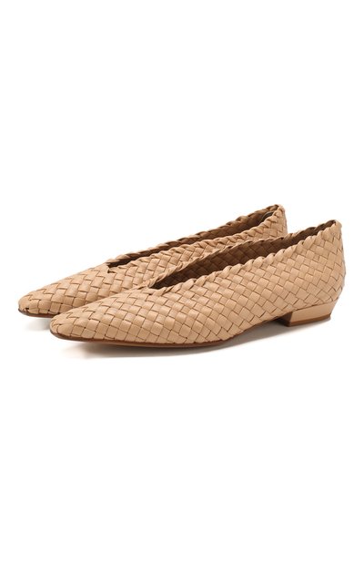 Кожаные балетки BOTTEGA VENETA, арт. 608875/VBSN0, фото 1
