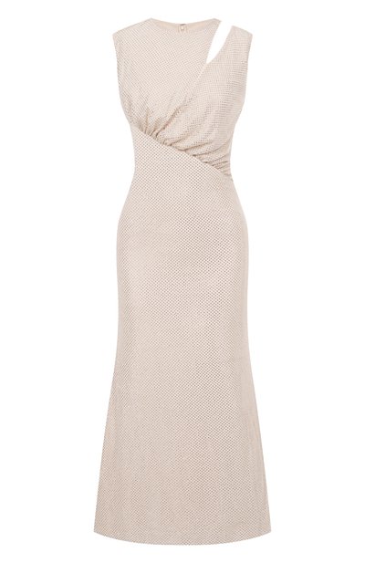 Женское платье с отделкой стразами SELF-PORTRAIT, арт. SC25030MCH