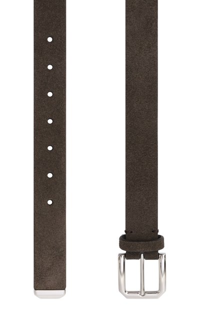 Замшевый ремень BRUNELLO CUCINELLI, арт. MAUGP317, фото 3