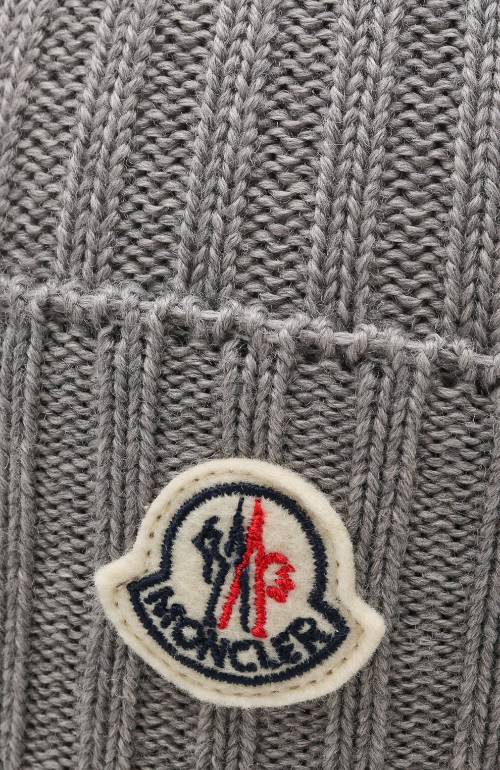 Шерстяная шапка с меховым помпоном MONCLER ENFANT, арт. E2-954-00256-05-04S01, фото 3