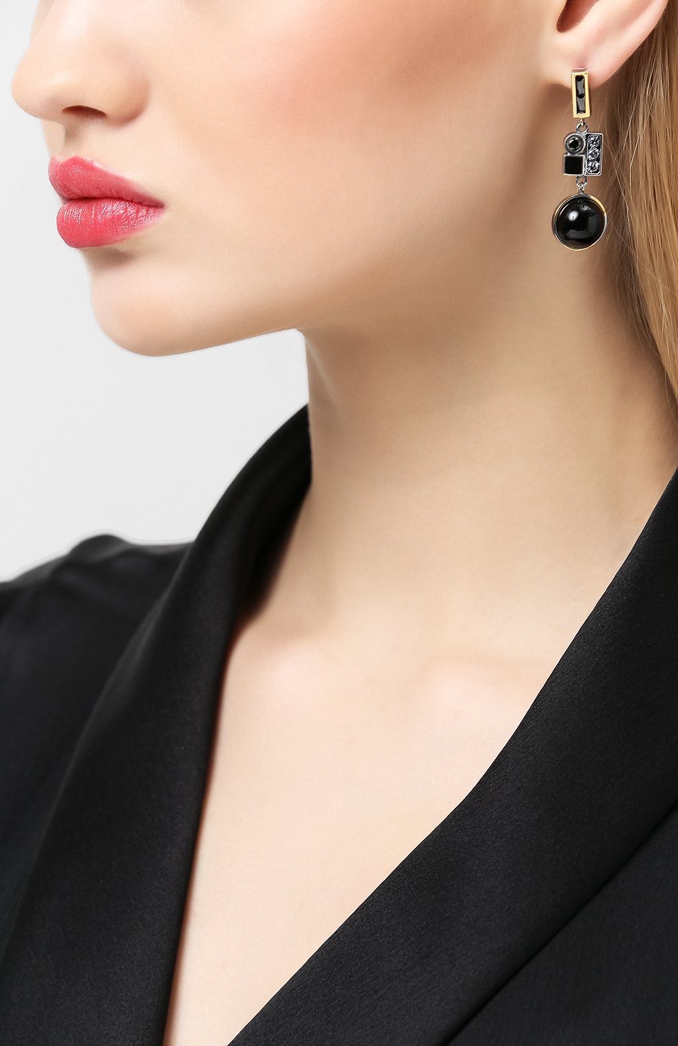 Серебряные серьги с подвесками BOTTEGA VENETA, арт. 531307/VHHAA, фото 2