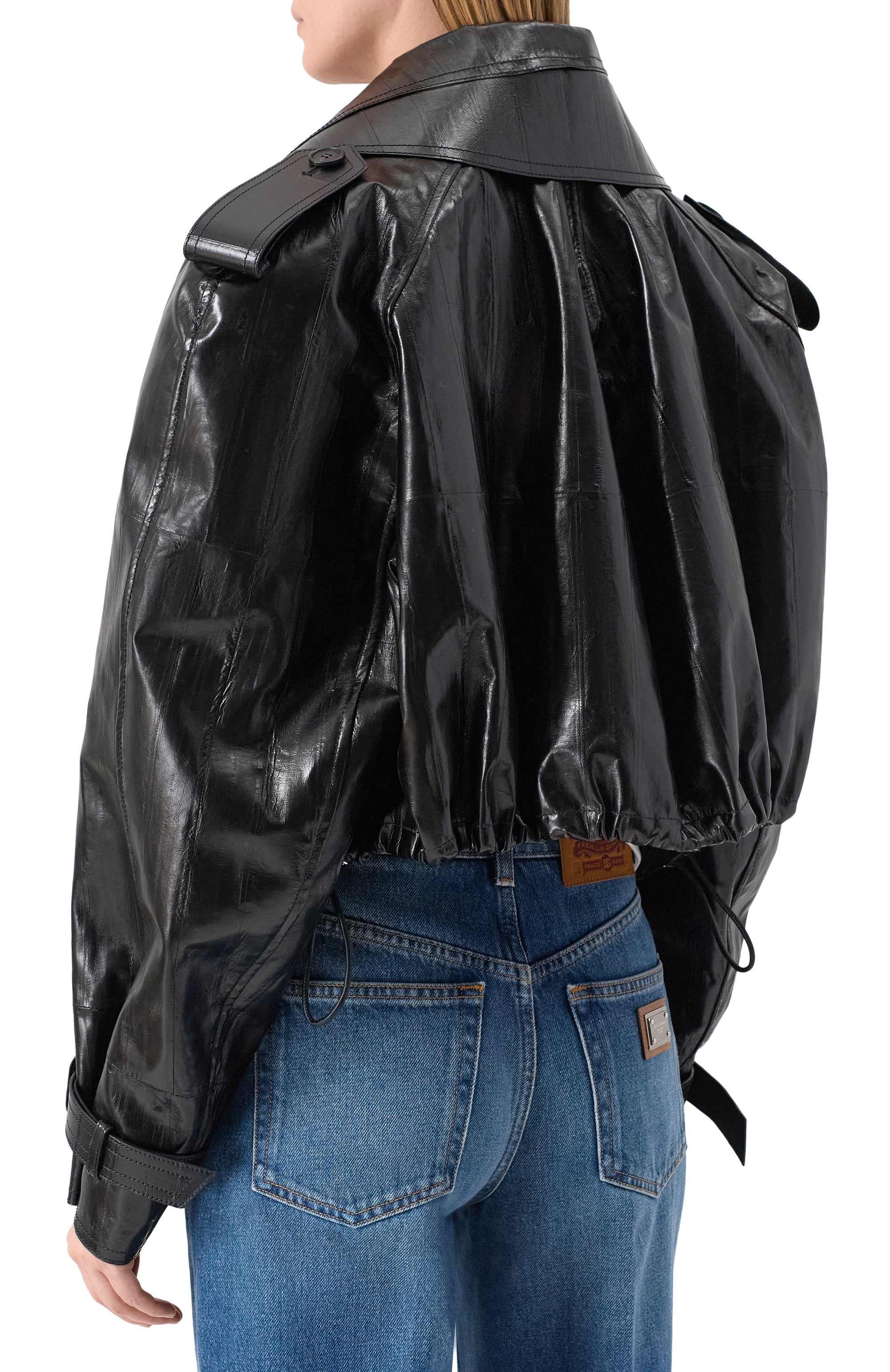 Кожаная куртка THE ATTICO, арт. 260WCB00115/LBT157PR, фото 4