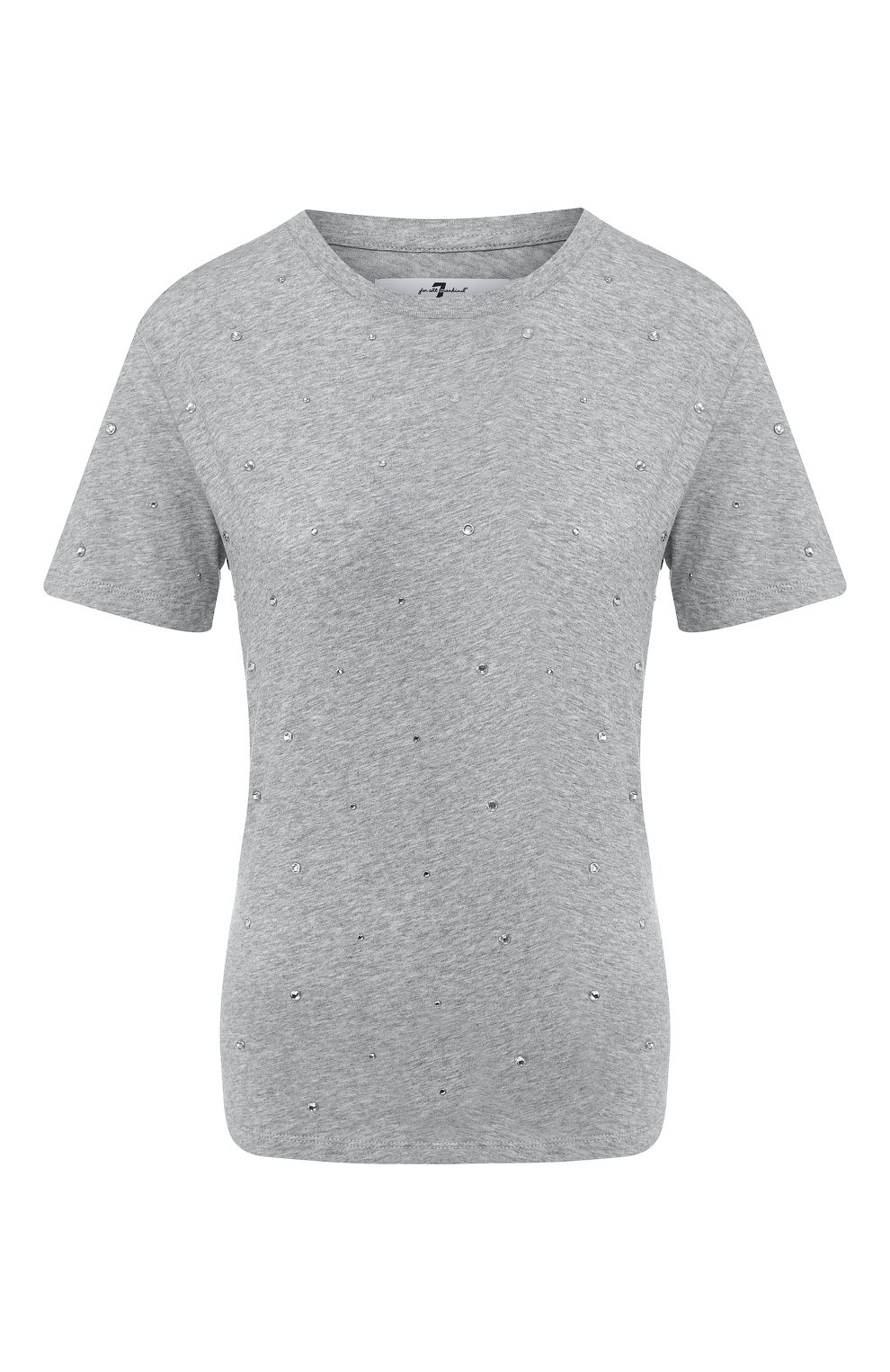 Хлопковая футболка 7 FOR ALL MANKIND, арт. JSLL9500RY, фото 1