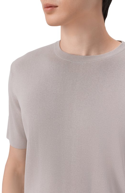 Джемпер из шелка и хлопка MVST M26.2PM.K114/Y201 Бежевый  M26.2PM.K114/Y201 Фото 5