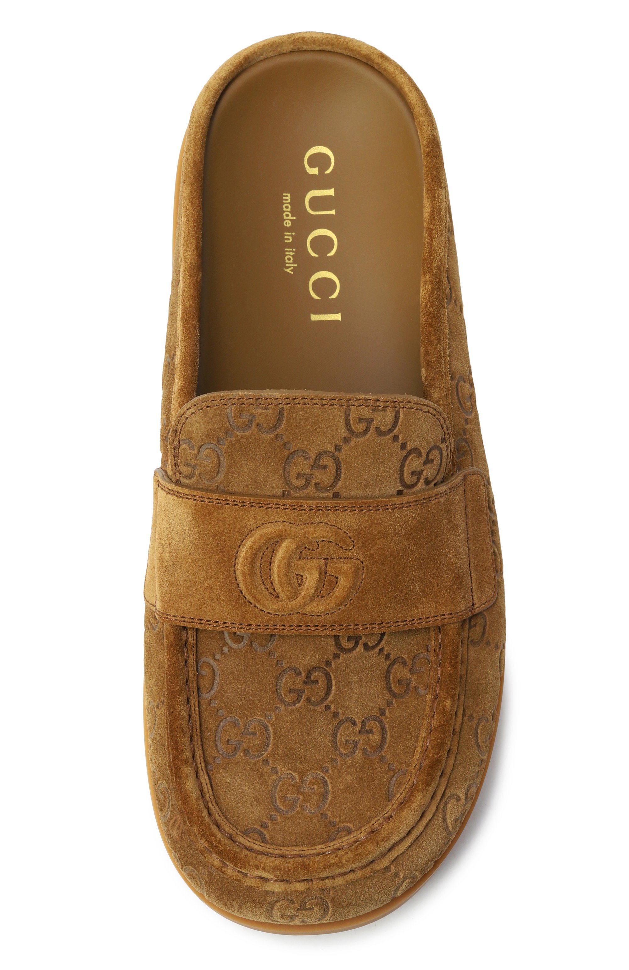 Замшевые сабо GUCCI, арт. 817468/AADWB, фото 6