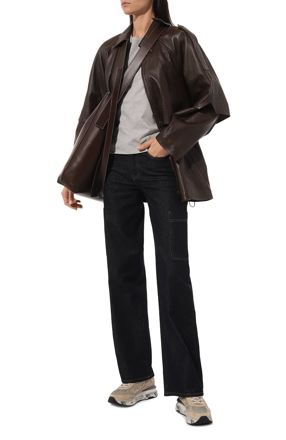 Хлопковая футболка LOULOU DE SAISON, арт. BASILUZZ0, фото 2