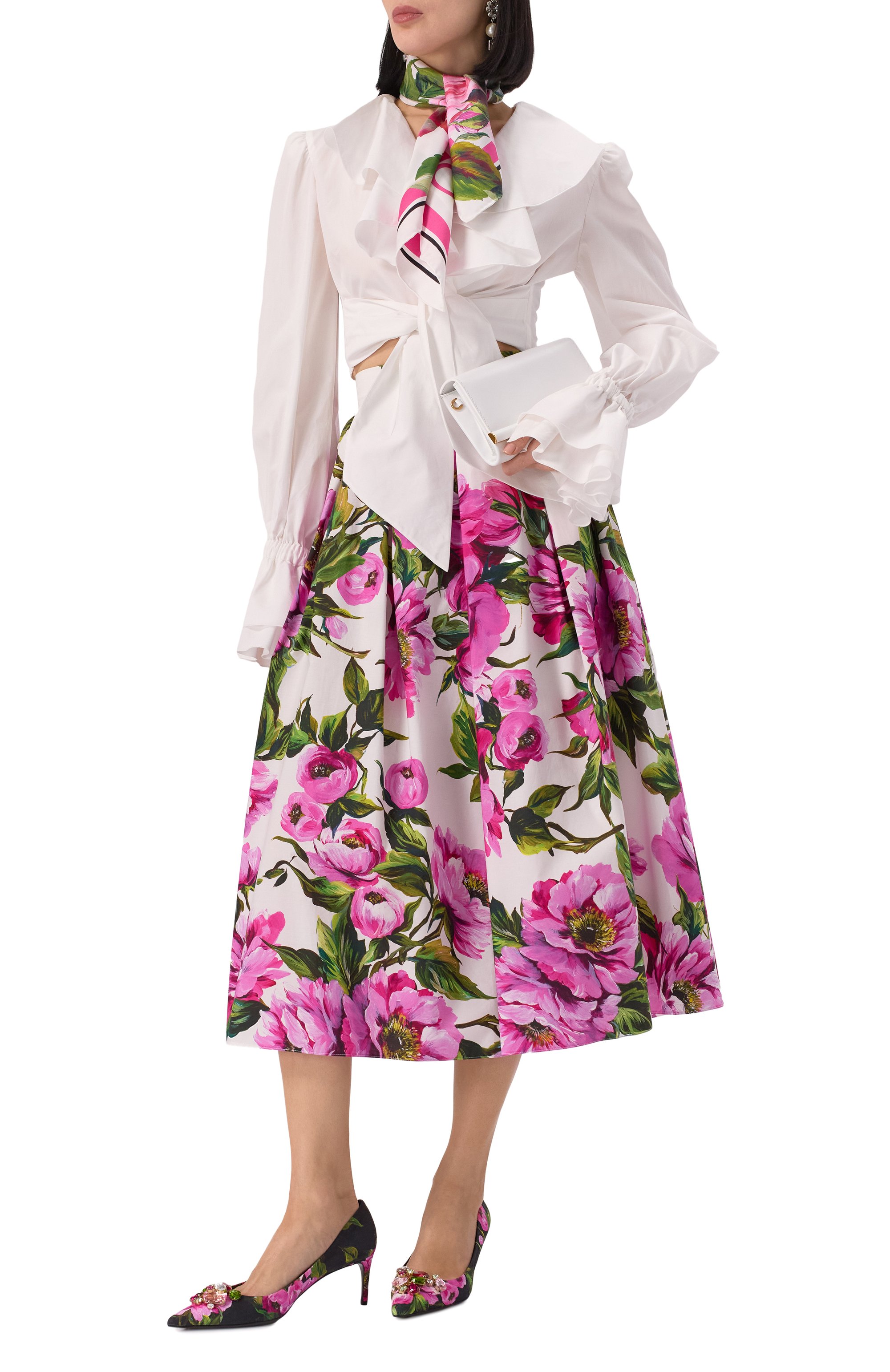 Текстильные туфли  DOLCE & GABBANA, арт. CD1900/A6L95, фото 2