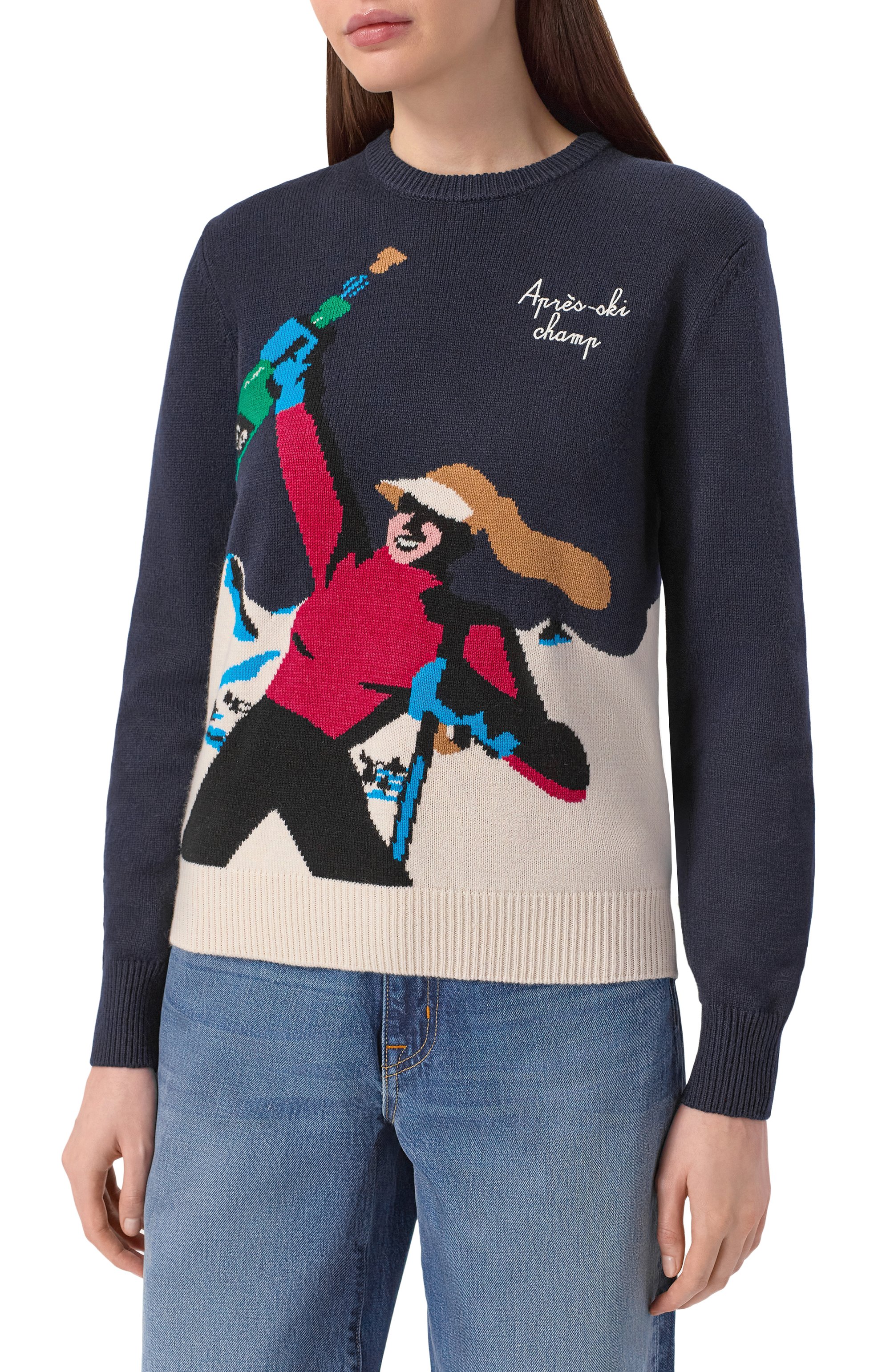 Пуловер из шерсти и вискозы MC2 SAINT BARTH, арт. QUE0018-03906I/NEW QUEEN C, фото 3